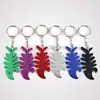 Fish Shape Beer Bottle Opener Fish Bone Aluminum Alloy Bottle Opener Keychain Ring kichen Accessories Gadgets Color Random ► Photo 1/6