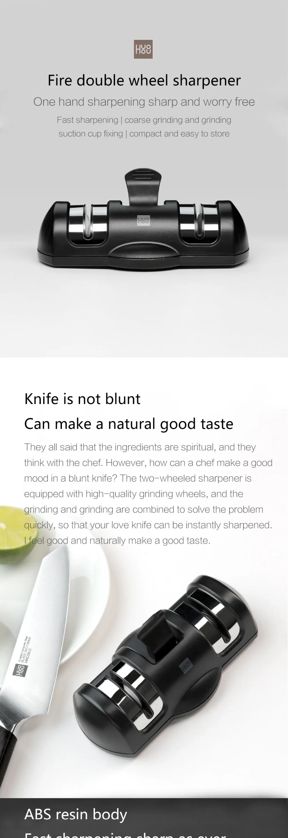 Xiaomi Mijia Huohou Knife Sharpener7