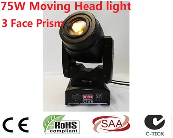 

4X 75W LED Moving Head 3 Face PrisSpot Stage Lighting DMX Channel Hi-Quality Hot Sales Prism Led Moving Light New Design