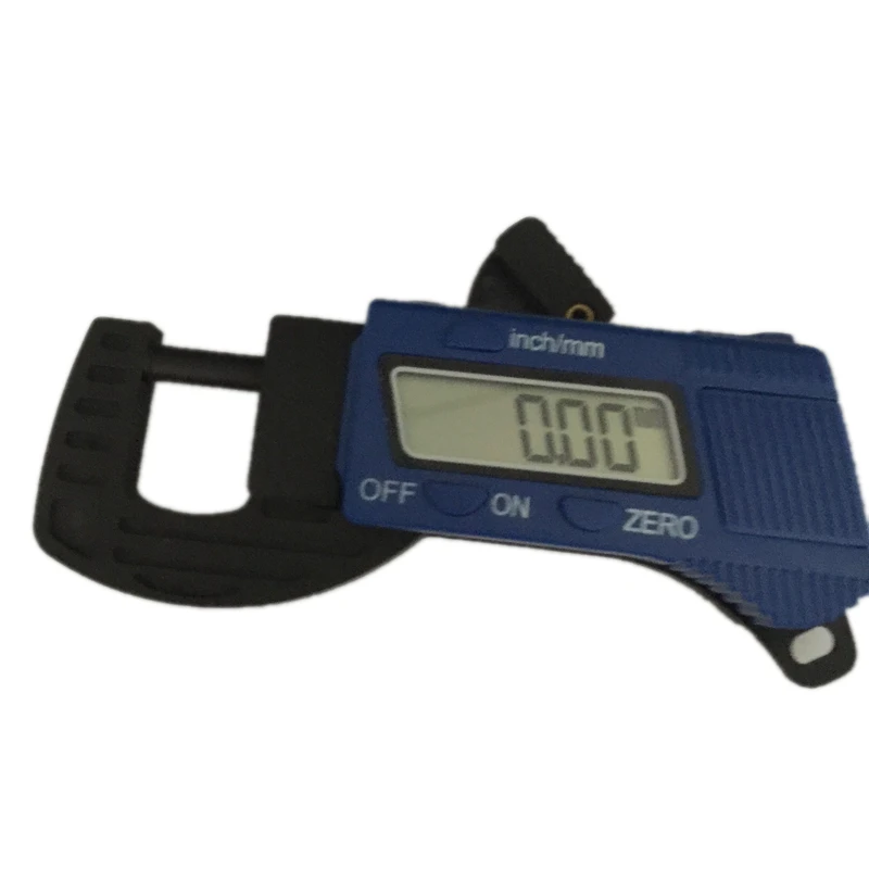 Digital thickness gauge 0-12.7mm 0.01mm mini LCD dial thickness gauge caliper meter carbon fiber composites width measure tools