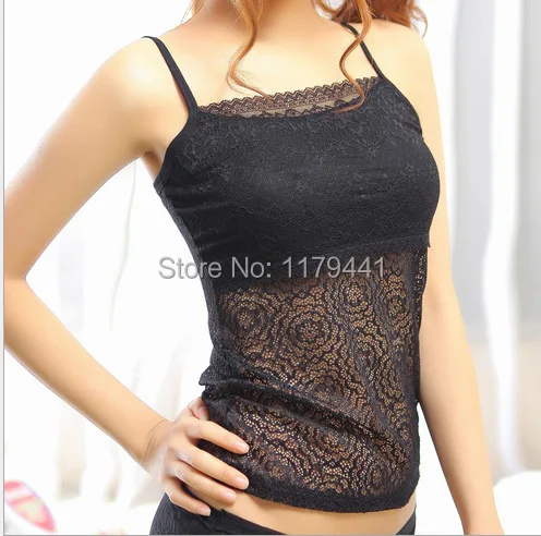 Lace Bralette Bralette Bra Free Shipping Spring Beautiful Sexy Lace Vest For Women Girls Sun top Clothes Underwear Girl 2pc  set