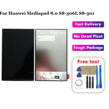 

For Huawei Mediapad 8.0 S8-306L S8-301 S8-301L S8-301u S8-701 S8-701U T1-821L TLcd Display Screen Replacement Parts Free Tools