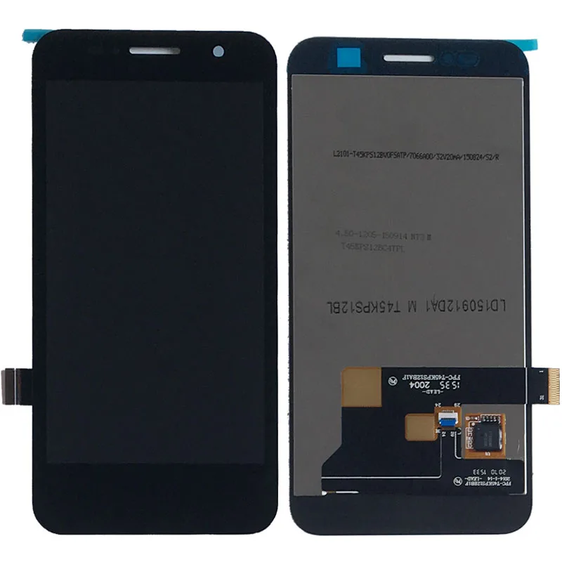 

Black LCD Display Touch Screen Digitizer Assembly For ZTE Q505T Replacement