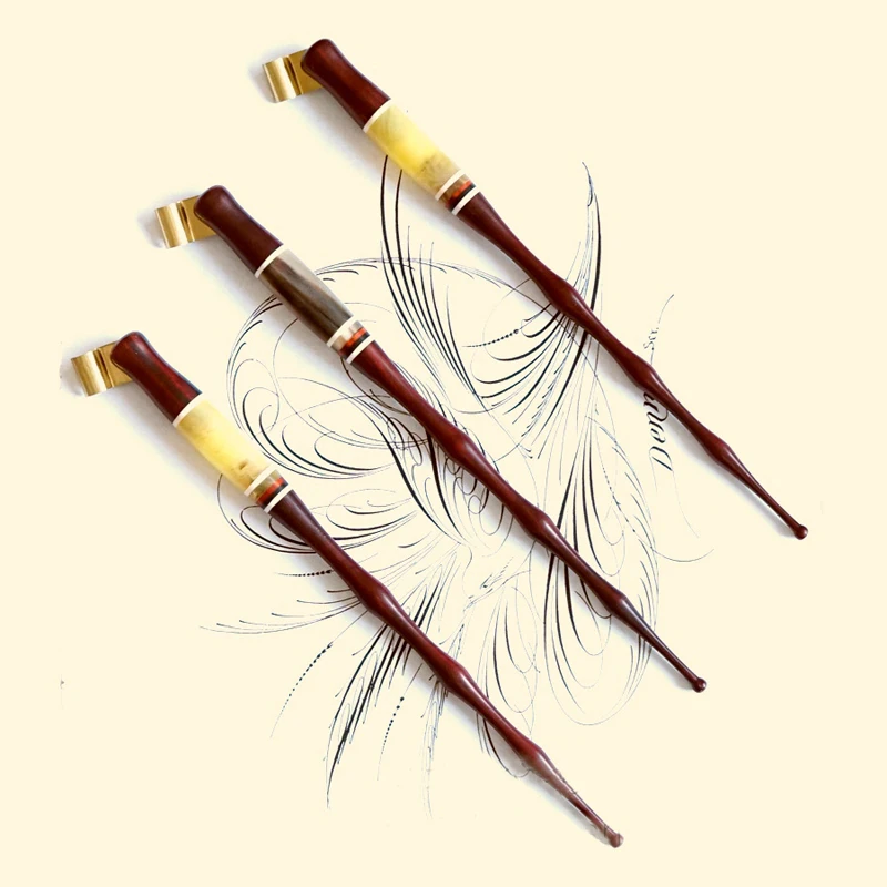 10 pieces per lot Handmade Solid Wood Copperplate Script Antique Oblique Dip Pen Holder Best Gift Calligraphy Fountain Dip Pen 10 pieces per lot Handmade Solid Wood Copperplate Script Antique Oblique Dip Pen Holder Best Gift Calligraphy Fountain Dip Pen