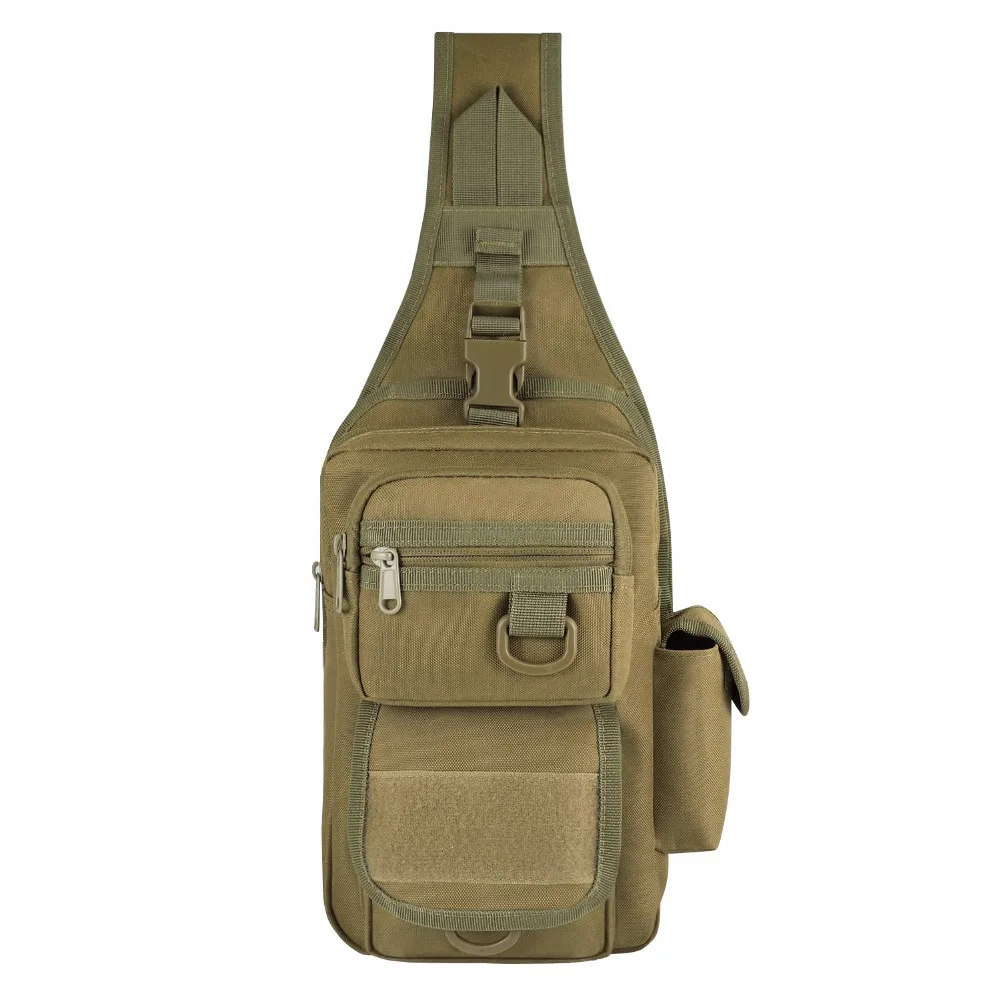 Тактическая Сумка-слинг с кобурой для пистолета, военная сумка через плечо, рюкзак для кемпинга, походов