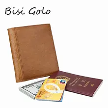 BISI GORO,, натуральная кожа, Обложка для паспорта, для путешествий, модная, для женщин и мужчин, Обложка для паспорта, кошелек, для документов, для мужчин, ts, ID, кредитный держатель для карт