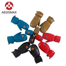 AEGISMAX теплые зимние перчатки унисекс из нейлона 95% белого гусиного пуха, варежки с прорезями для пальцев, для катания на лыжах, сноуборде, велосипеде, пеших прогулок, кемпинга