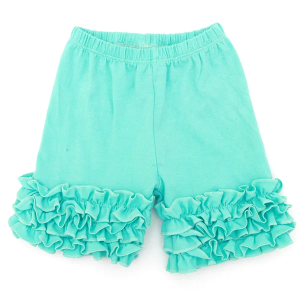Buy Girls Shorts Three Ruffles 4cm Ruffle Shorts