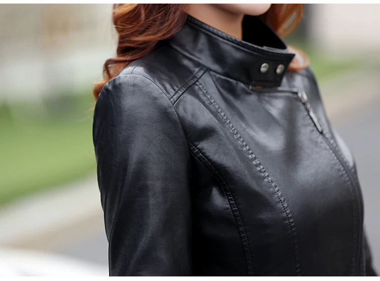 5XL, кожаное пальто, куртка для женщин, модная, тонкая, из кусков, длинная, Женская куртка, высокое качество, искусственная кожа, для мотоцикла,, осенняя, зимняя верхняя одежда