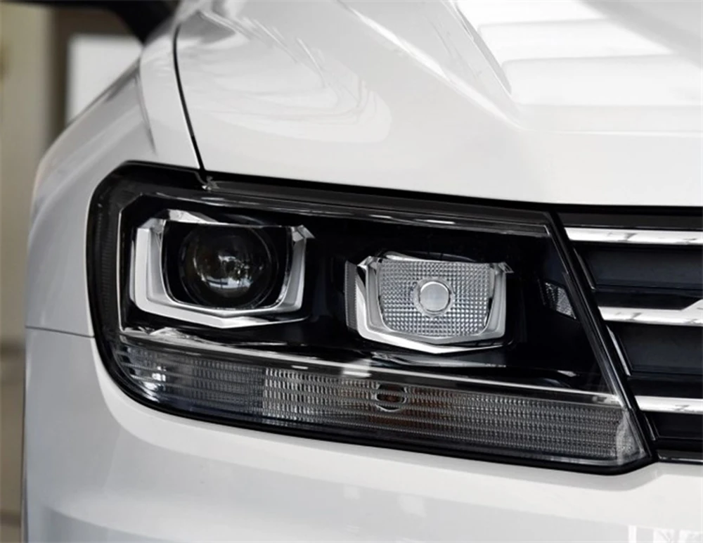 Для Volkswagen VW Tiguan L Автомобильная фара с прозрачными линзами