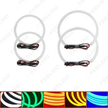 4Pcs/set Car Angel Eye Light Halo Ring Cotton Light Error Free LED SMD For BMW E46 NON Projector 5-Color #FD-1465