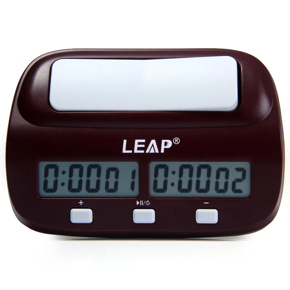 LEAP цифровые шахматные часы, Компактные цифровые часы, подсчет таймера, электронная доска, игровой плеер, набор ручного мастера