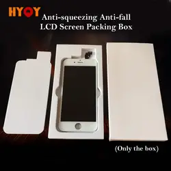 HYQY для Iphone 5G 6G 6 S 6 P 6SP 7G 7 P 4,7 5,5 дюйма ЖК-экран EVA анти-раздавливающая коробка Антистатическая Комплексная защитная упаковка
