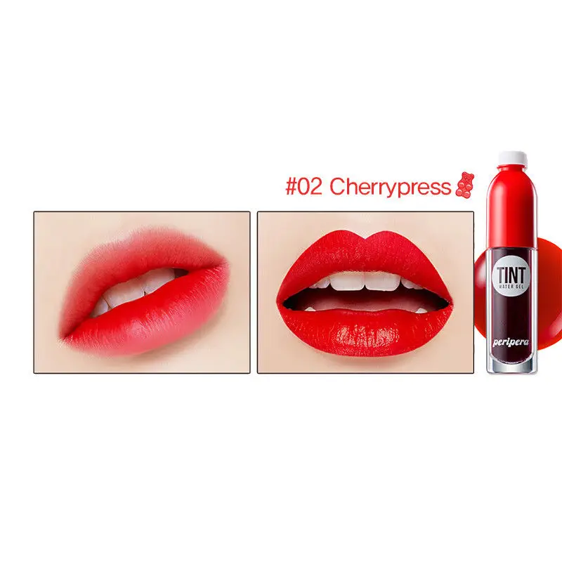 PERIPERA Colorfit ТИНТ гель для воды 7 цветов водонепроницаемый жидкая помада