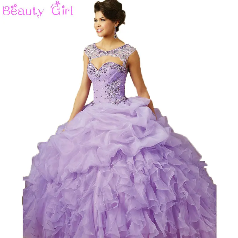 vestido de 15 anos lilás