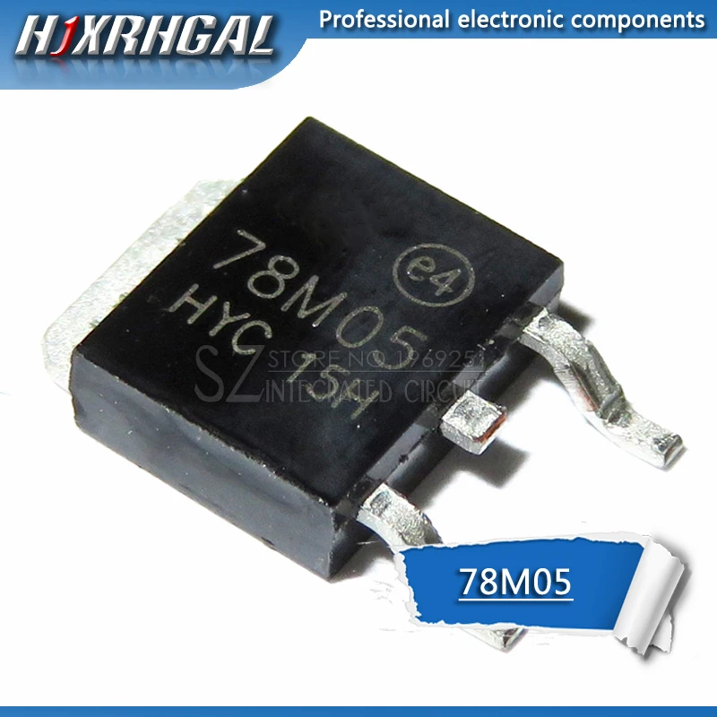 

1pcs L78M05CDT TO252 L78M05 TO-252 78M05 POSITIVE VOLTAGE REGULATORS