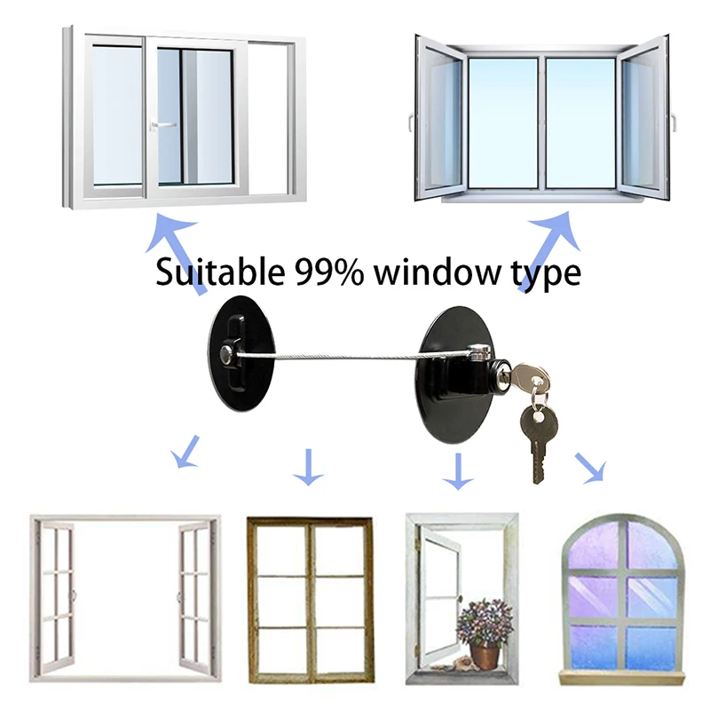 Замок для защиты от детей ограничители окон ограничитель безопасности для детей, защита для детей блокировка холодильника предотвращает падение ребенка окна