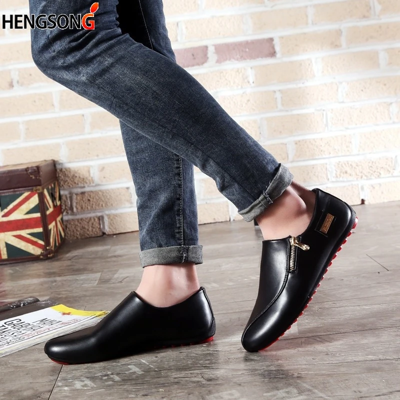 white flats men