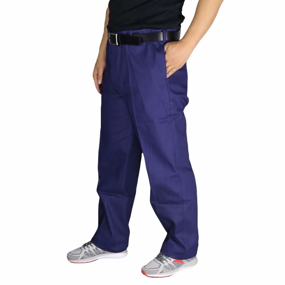 Для мужчин работы Штаны свободные большие размеры высокого качества Для мужчин S рабочие брюки износостойкость сварки ремонтник труда