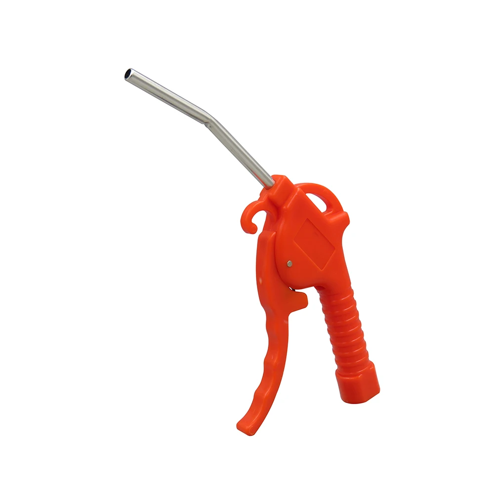 Air Blow Gun Red Plastic Handle Angled Bent Nozzle Air Duster Blow Gun Cleaner Air Blower Duster Blow Dust Gun Pneumatic Tool