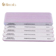 50pcs Nail File Buffer For Salon 80/80 100/100 100/180 Nail Sanding Buffer Files UV Gel Polisher Nail Art Styling Tools