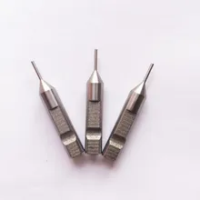 1,0mm HSS копировальный щуп для внутреннего NC копировально-фрезерный станок для обработки замочных ключей V8/X6 автомобиля станок для дубликации ключей работать в качестве зонда(5 шт./лот