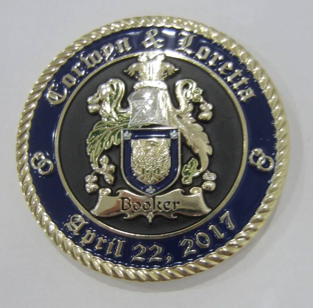 Hot-selling custom Enamel coin new environmental printing Epoxy coins | Дом и сад