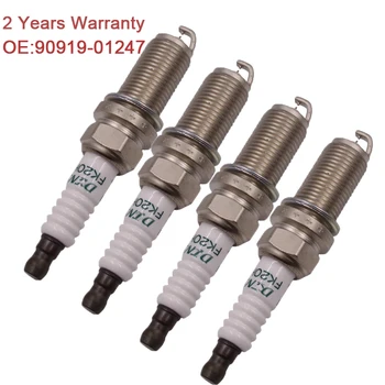 

NEW For D-enso For Toyota / Lexus Spark Plugs 4-Pcs 90919-01247 FK20HR11 3426