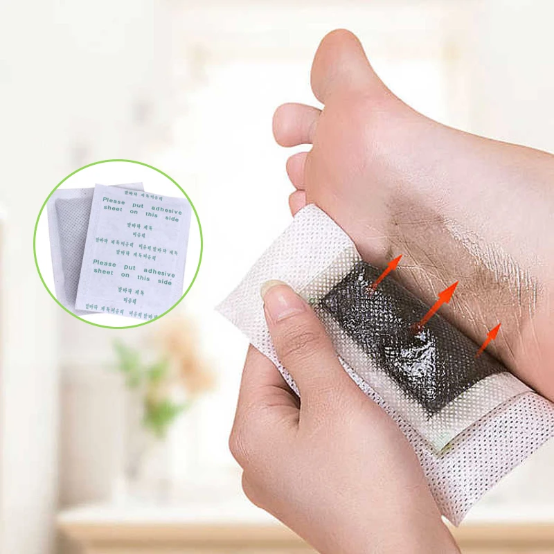 

30pcs=15pair Foot Care Adhesives Detox Foot Patches Pads Body Toxins Cleaner Feet Patches Cleansing Foot Pads Sticker