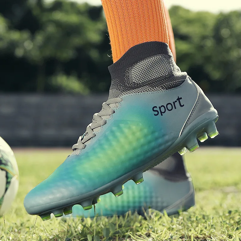 ZHENZU zapatos de fútbol botas de fútbol balones de fútbol Chuteira Futebol botas de Futbol zapatillas de deporte Zapatos de fútbol para Hombre Deporte Calcetines de tobillo
