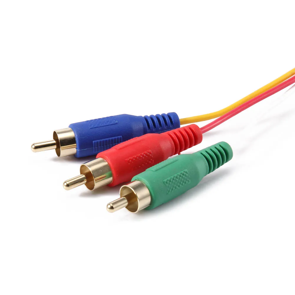 Кабель соединитель 1 5 м VGA 3 RCA для ТВ ПК ноутбука компьютера SGA998|Кабели HDMI| |