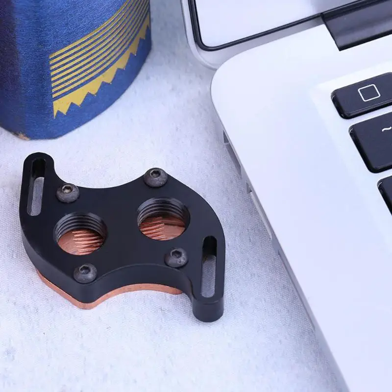 Северный и южный мост S Shape Waterblock G1/4 дюймовый медный упор 44 58 мм водяной блок с