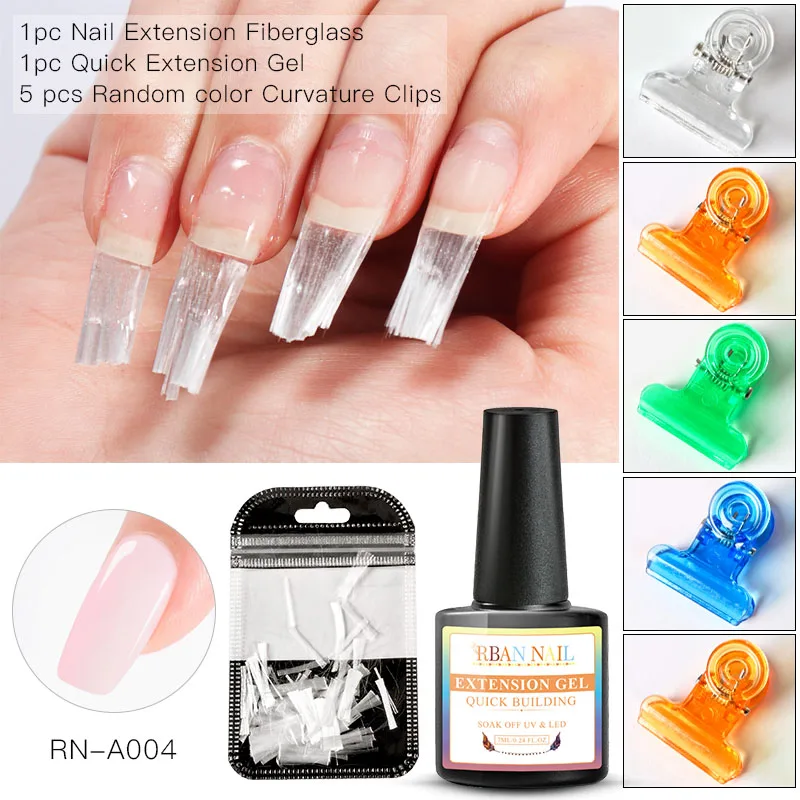 RBAN лак для ногтей, 7 мл, быстрое удлинение, полиуф-гель, прозрачный, белый, розовый, кристалл, светодиодный, акриловый, строительный гель, гель для ногтей - Цвет: ZH05118