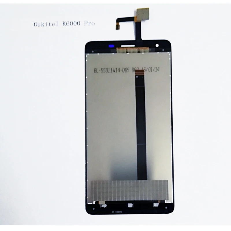 For Original Oukitel K6000 Pro LCD in Mobile phone LCD Display+Touch Screen Digitizer Assembly lcds +Tools 5.5\
