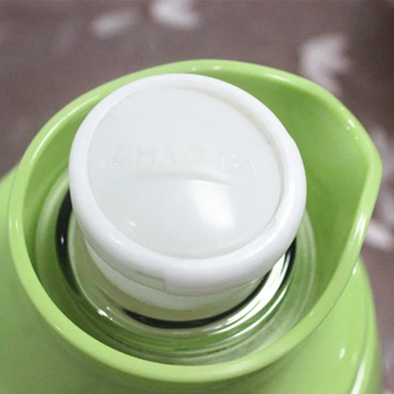 Thermos home open bottle thermos glass liner plastic case 3.2 Vacuum