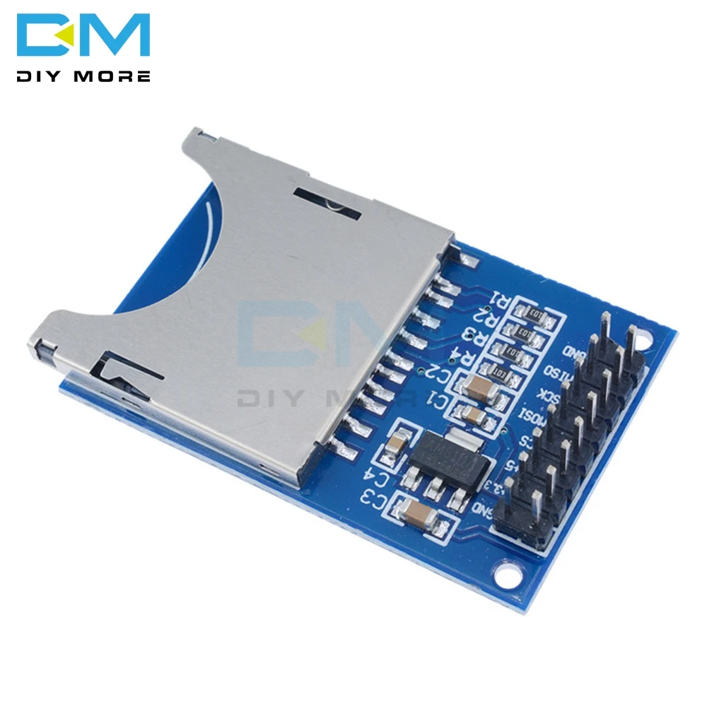 3,3 В 5 в считывающий модуль с сенсором для чтения и записи, SD гнездо для карты памяти, устройство для чтения ARM MCU, программируемая плата для Arduino