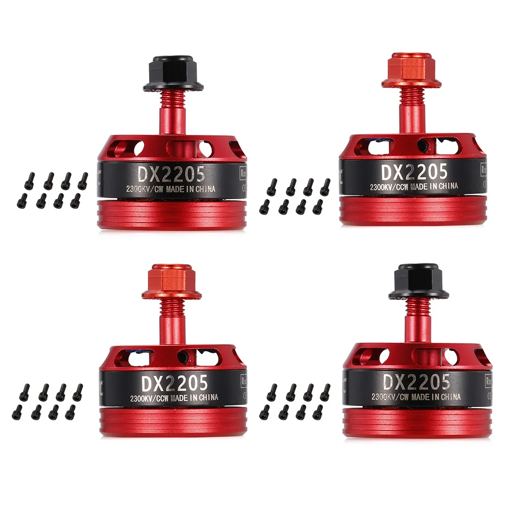 4 шт. 2205 2300kv бесщеточный двигатель для QAV200 210 250 FPV|Детали и аксессуары| |