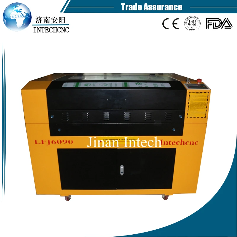 Competitive price 6090 brick laser engraving machine/baseball bat laser