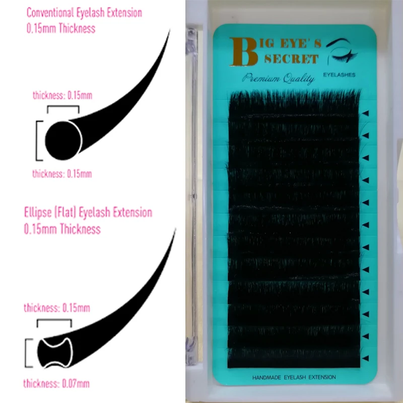flat lashes