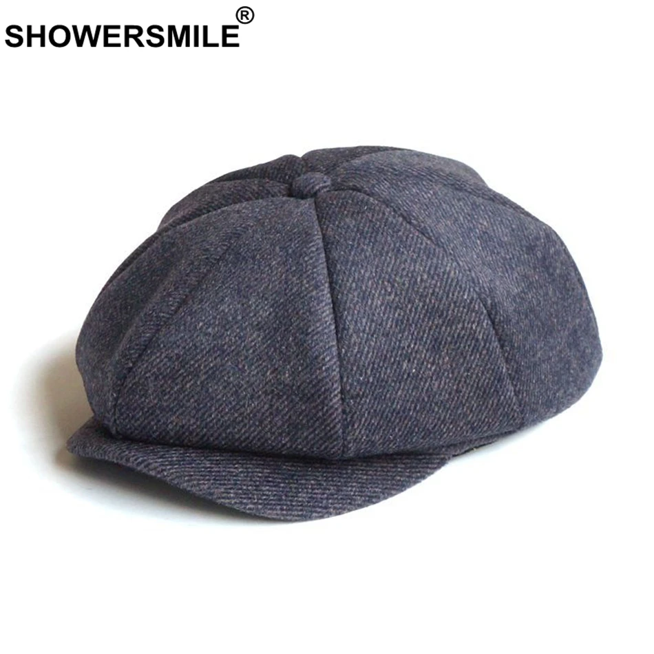 mens wool cabbie hats