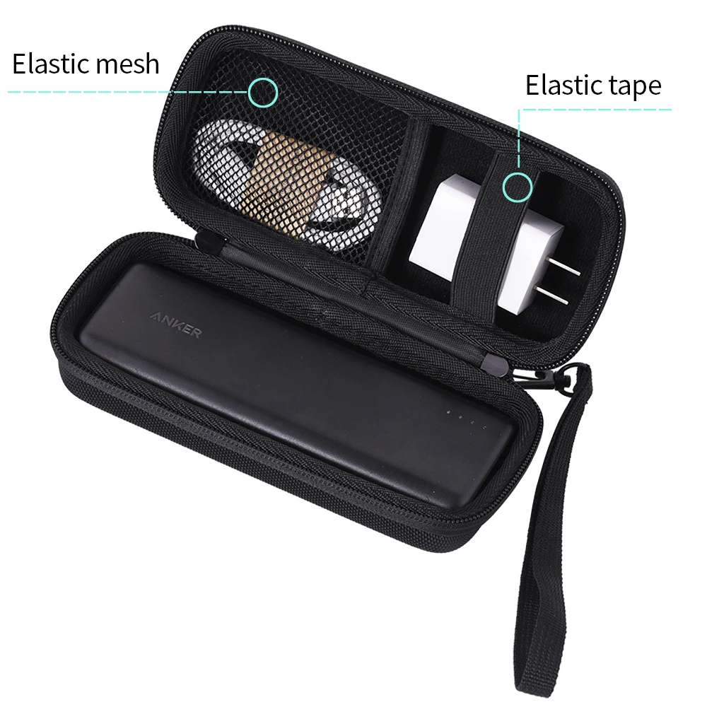 

Newest PU EVA Hard Case Bag for Anker PowerCore Speed 20100 20100mAh QC Charge 3.0 Portable External Charger Battery Power Bank