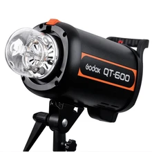 Godox QT-600 600W студийный стробоскоп фотовспышка лампа освещения светильник лампа 600WS вспышка для фотокамер Speedlite HSS 1/5000s для портретной моды Свадебная художественная фотография 110 V-220 V