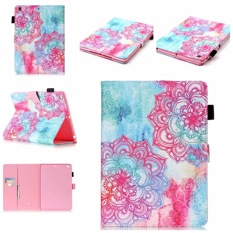 For Apple iPad Air Case Cute Print Pattern Flip Leather Stand Tablet