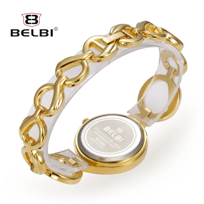 BELBI Роскошные брендовые наручные часы с кольцом женские модные повседневные
