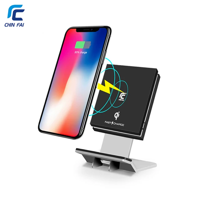 CHINFAI WPC QI Wireless Charger for Tablet Adjustable Stand Fast