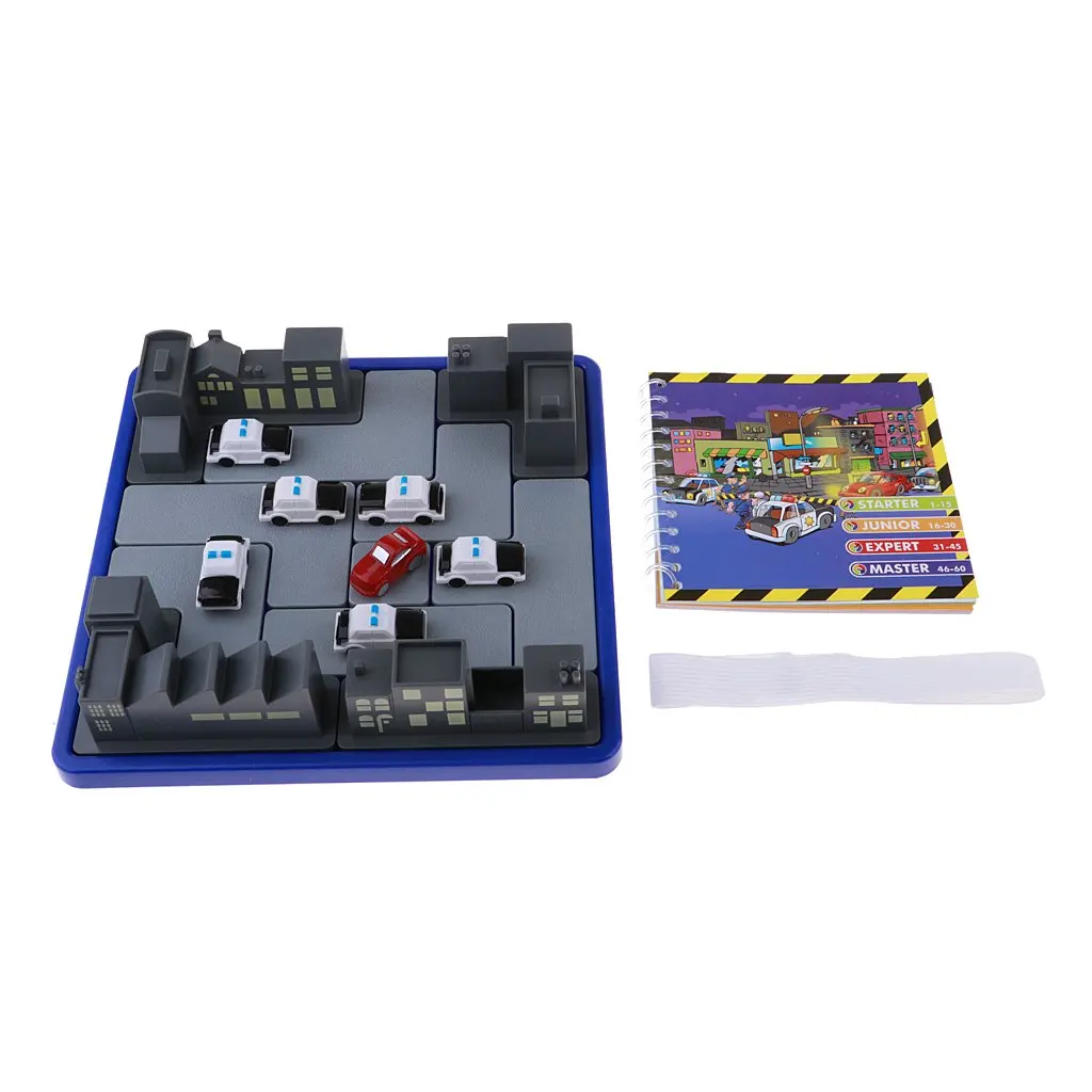 

Police and Thief Puzzle Table Board Game Logical Thinking Intelligence Educational Toys Birthday Gift for Children Toddler Kids