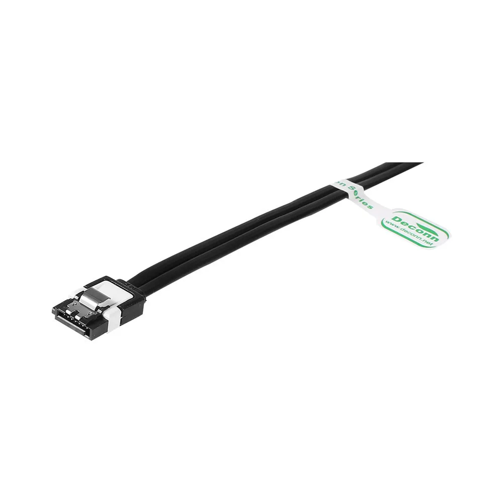 2 шт./лот Serial ATA 7P SATA 3 III 6 ГБ/сек. черный кабель для передачи данных 0 5 см|sata 3|sata satacable
