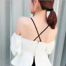 Корона кружевной плечевой ремень кружевной бюстгальтер с бретельками с Красота задний плечевой ремень с защитой от скольжения