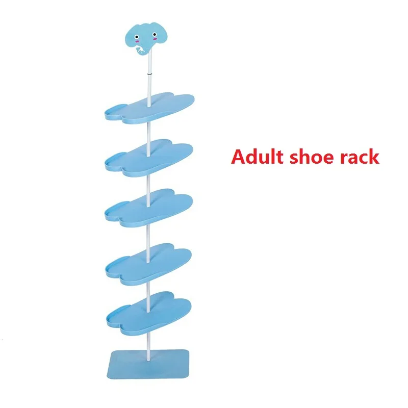 Креативный стеллаж для обуви детей/для взрослых, мультяшное животное шаблон кронштейн стойки для обуви емкость для хранения дома вертикальная подставка под обувь вешалка 1 - Цвет: 7