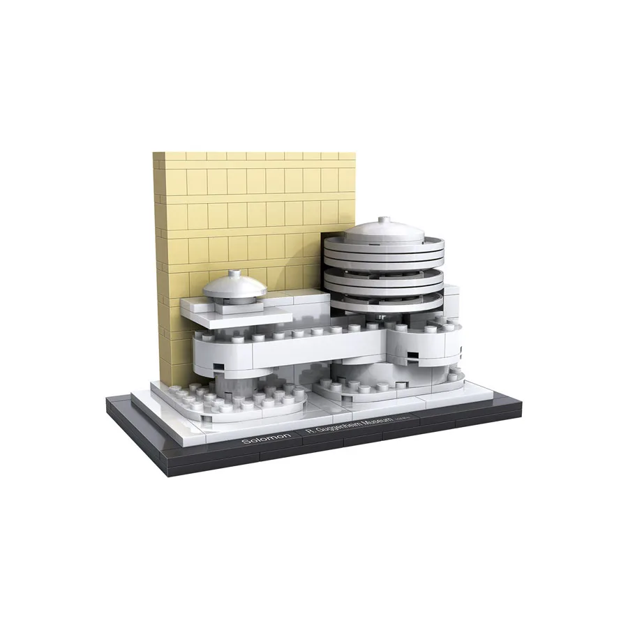 Mini Blocks Guggenheim Museum Building Blocks the World Famous Private